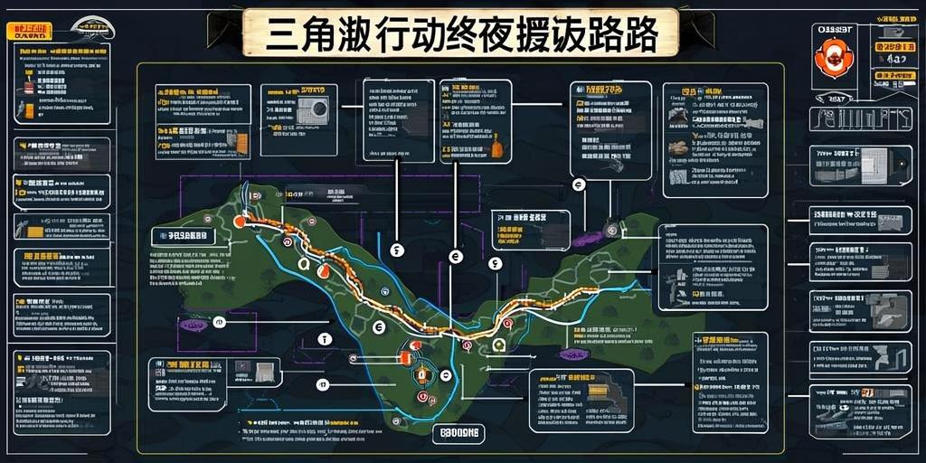 三角洲行动终夜撤离路线全解析  第1张